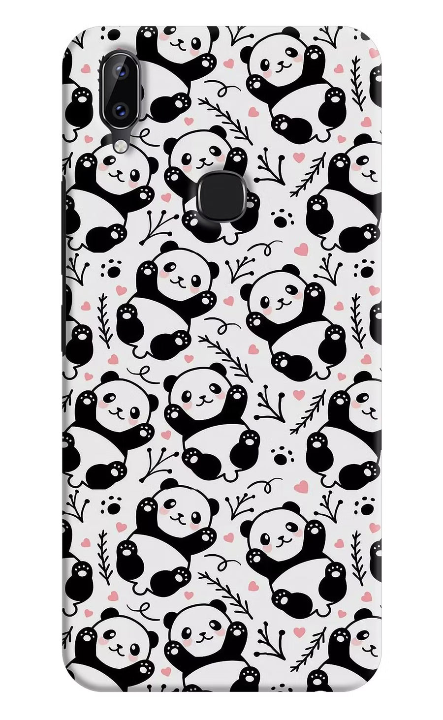 Cute Panda Vivo Y83 Pro Back Cover, Hard case