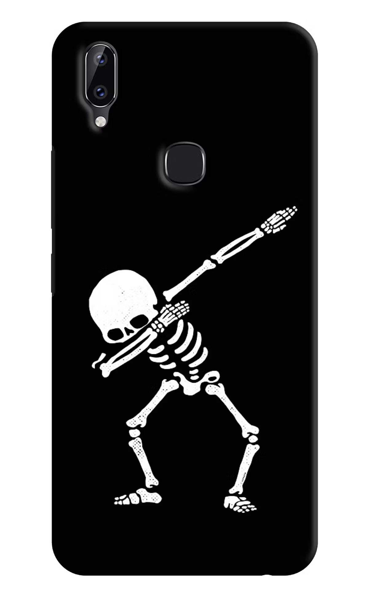 Dabbing Skeleton Art Vivo Y83 Pro Hard Case Back Cover by Casekaro