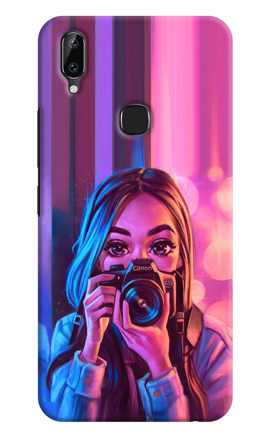 Girl Photographer Vivo Y83 Pro Hard Case Back Cover by Casekaro