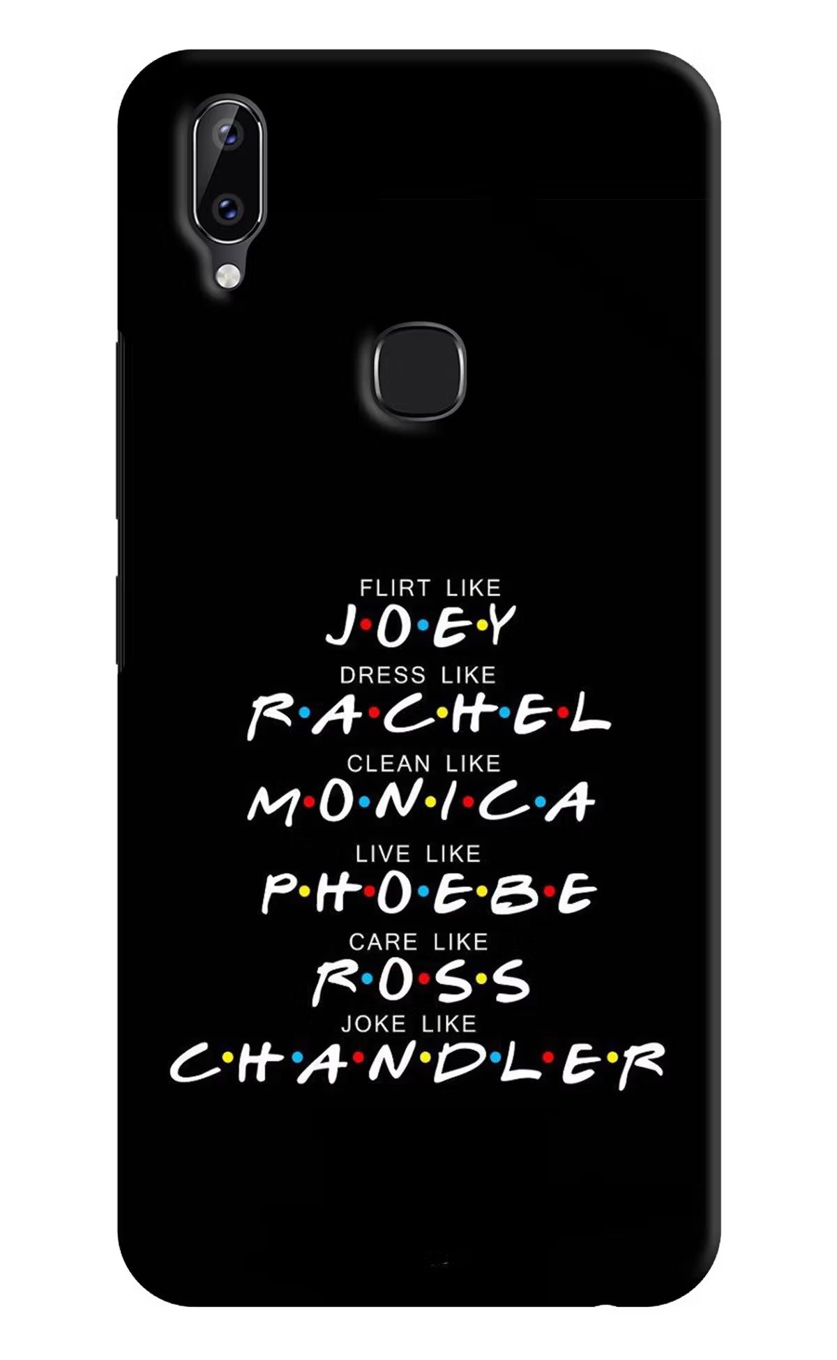 FRIENDS Character Vivo Y83 Pro Hard Case Back Cover by Casekaro