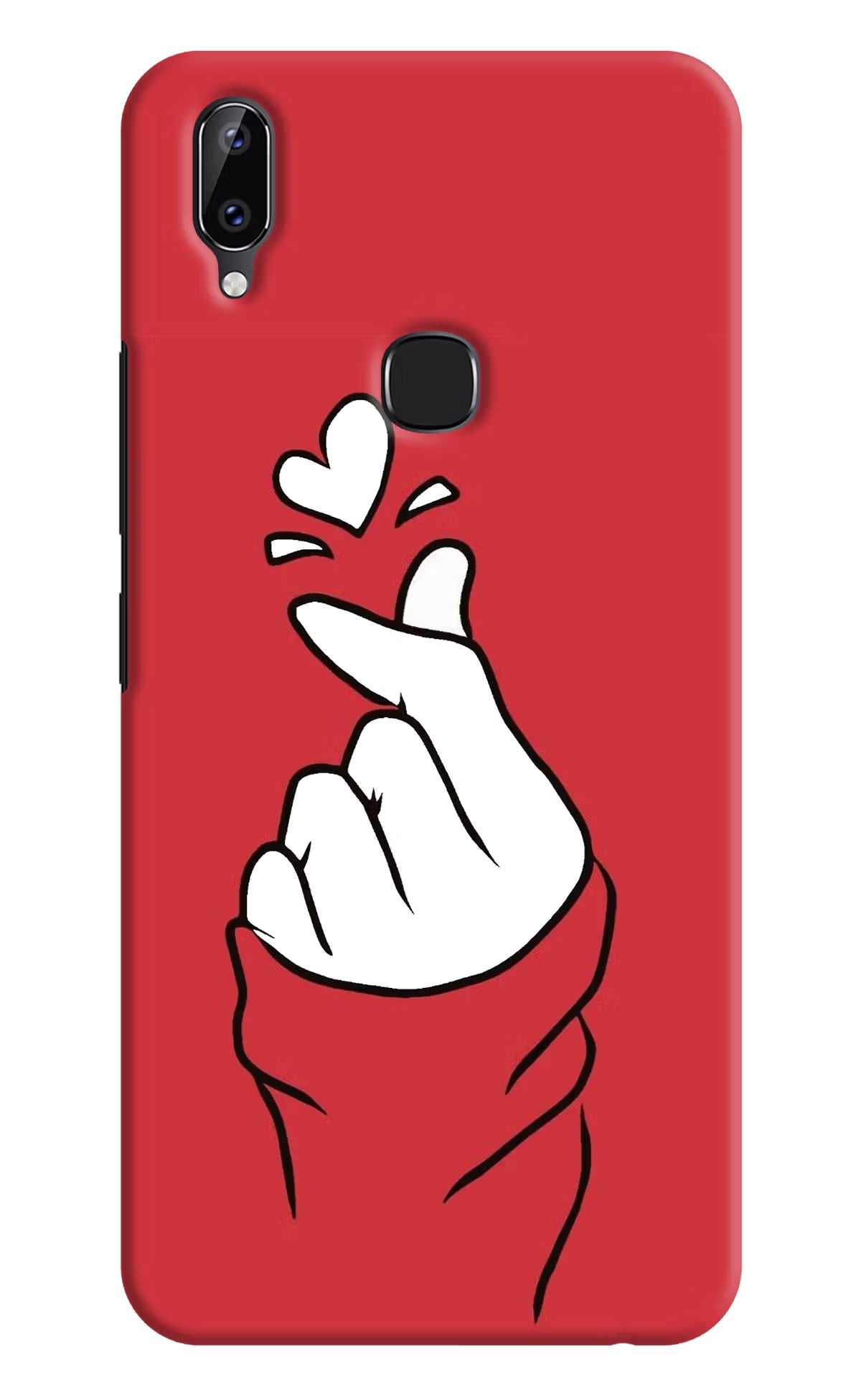 Korean Love Sign Vivo Y83 Pro Hard Case Back Cover by Casekaro