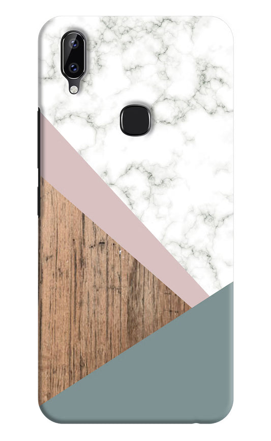 Marble wood Abstract Vivo Y83 Pro Hard Case Back Cover by Casekaro