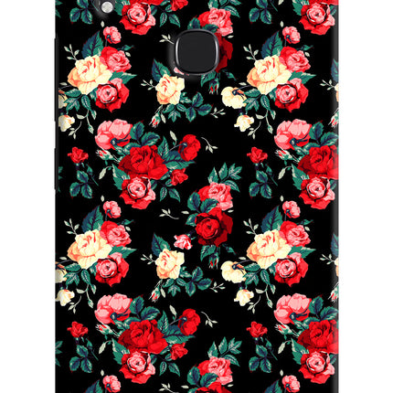 Rose Pattern Vivo Y83 Pro Hard Case Back Cover by Casekaro