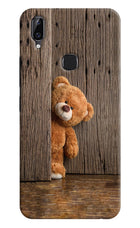 Teddy Wooden Vivo Y83 Pro Hard Case Back Cover by Casekaro