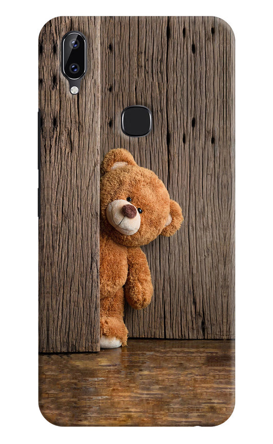 Teddy Wooden Vivo Y83 Pro Hard Case Back Cover by Casekaro