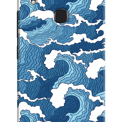 Blue Waves Vivo Y83 Pro Hard Case Back Cover by Casekaro