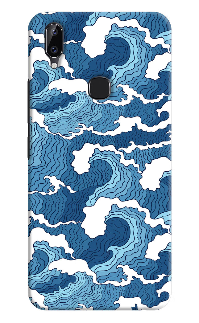 Blue Waves Vivo Y83 Pro Hard Case Back Cover by Casekaro