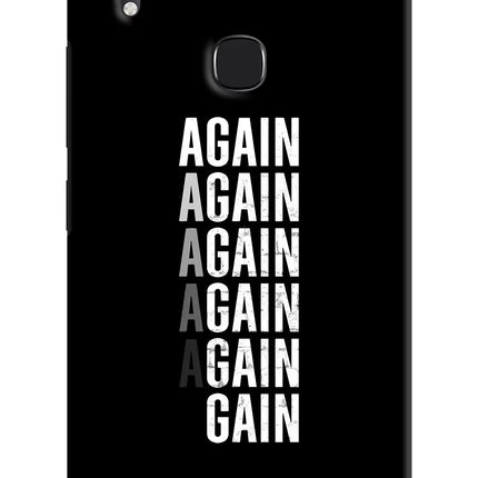 Again Again Gain Vivo Y83 Pro Hard Case Back Cover by Casekaro