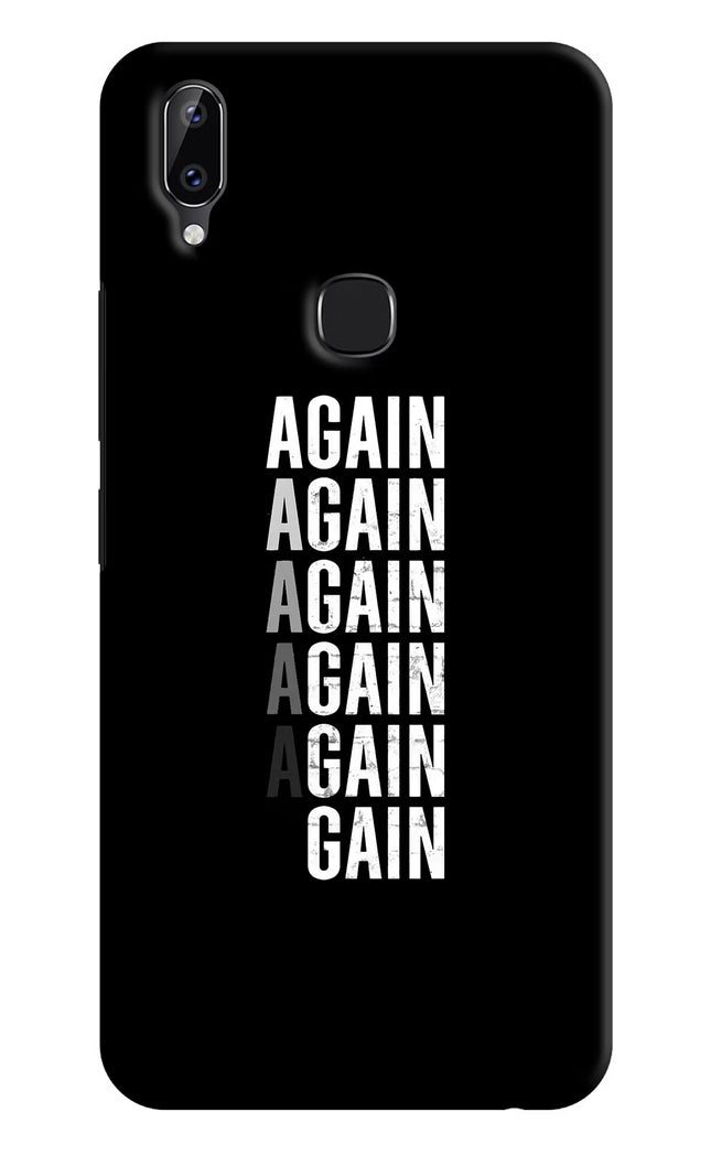 Again Again Gain Vivo Y83 Pro Hard Case Back Cover by Casekaro