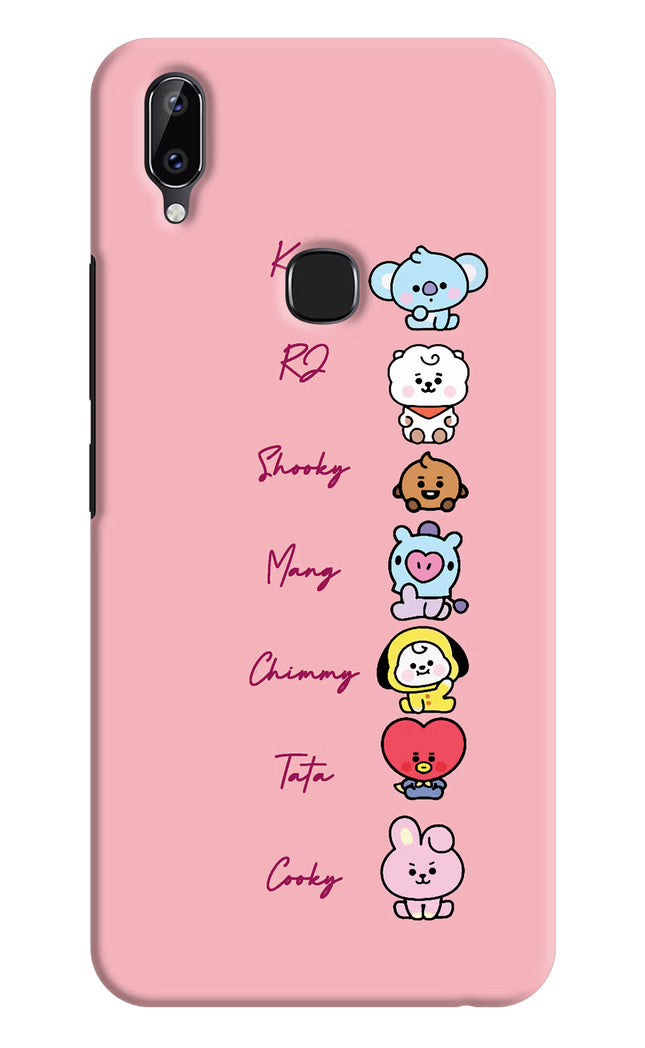 BTS names Vivo Y83 Pro Hard Case Back Cover by Casekaro