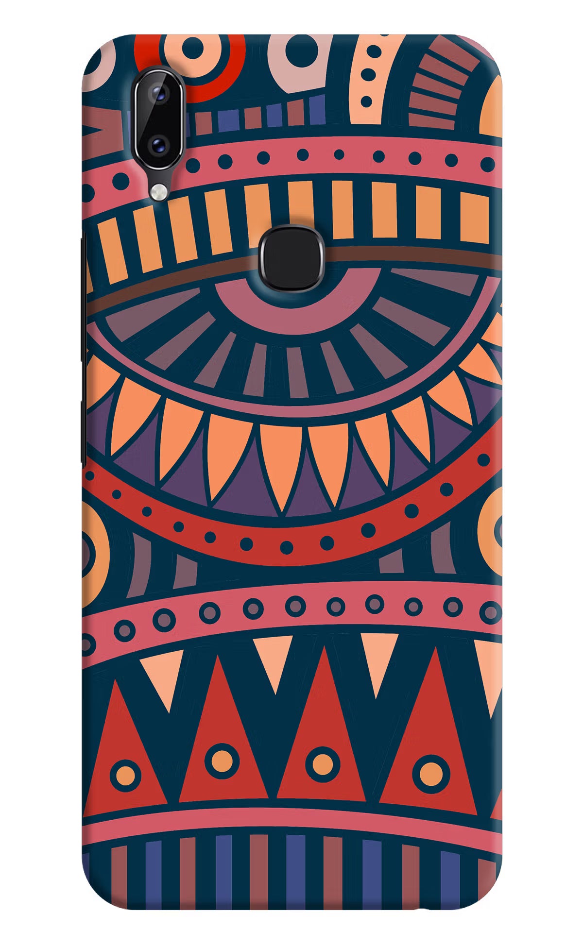 African Culture Design Vivo Y83 Pro Hard Case Back Cover by Casekaro