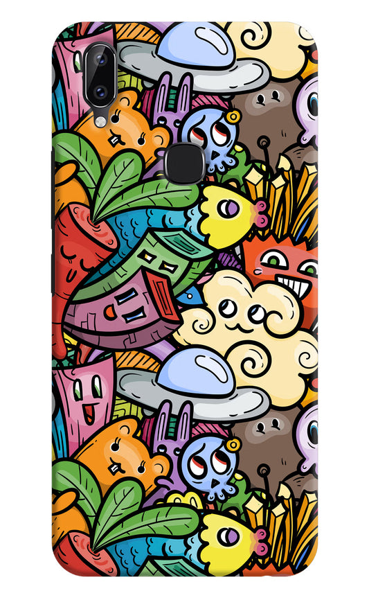 Veggie Doodle Vivo Y83 Pro Hard Case Back Cover by Casekaro