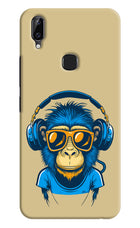 Monkey Headphone Vivo Y83 Pro Hard Case Back Cover by Casekaro