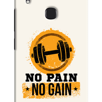 No Pain No Gain Vivo Y83 Pro Hard Case Back Cover by Casekaro
