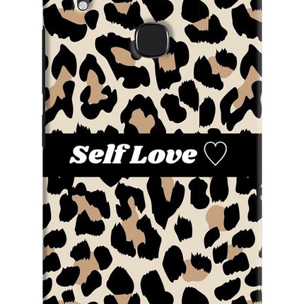 Leopard Print Self Love Vivo Y83 Pro Hard Case Back Cover by Casekaro