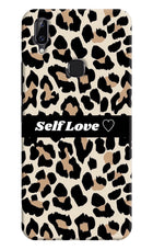 Leopard Print Self Love Vivo Y83 Pro Hard Case Back Cover by Casekaro