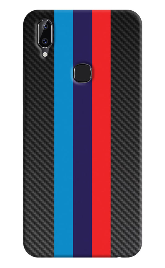 BMW Stripes Pattern Vivo Y83 Pro Hard Case Back Cover by Casekaro