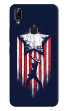 Captain America Marvel Art Vivo Y83 Pro Hard Case Back Cover by Casekaro