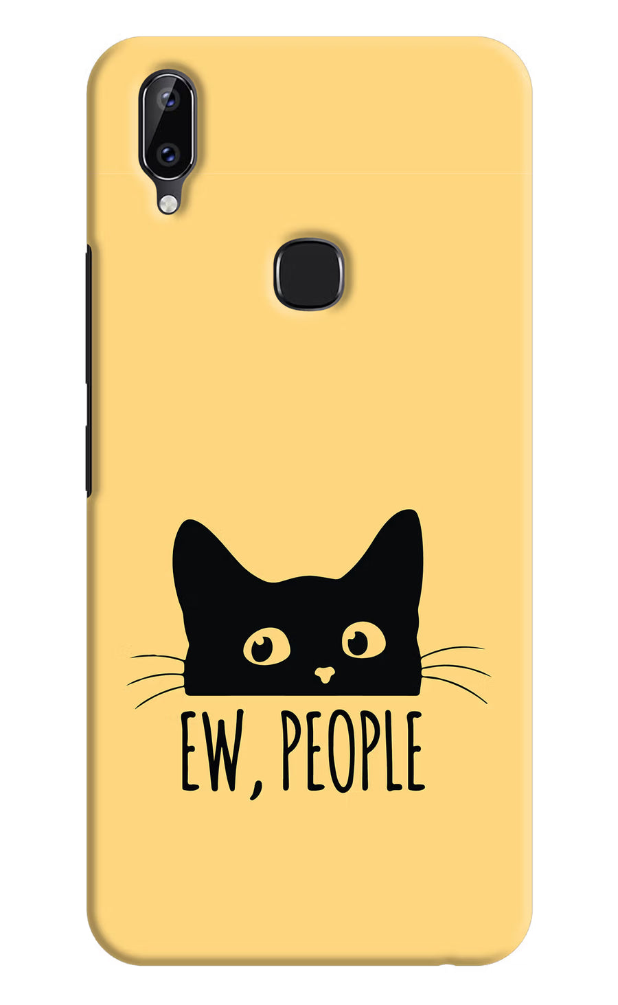 Ew People Catitude Vivo Y83 Pro Back Cover, Hard case