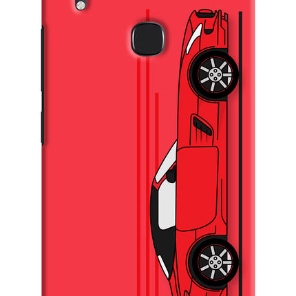 Red Velocity Vivo Y83 Pro Hard Case Back Cover by Casekaro