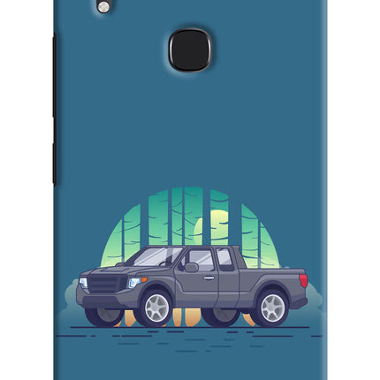 Retro Garage Vibe Vivo Y83 Pro Hard Case Back Cover by Casekaro