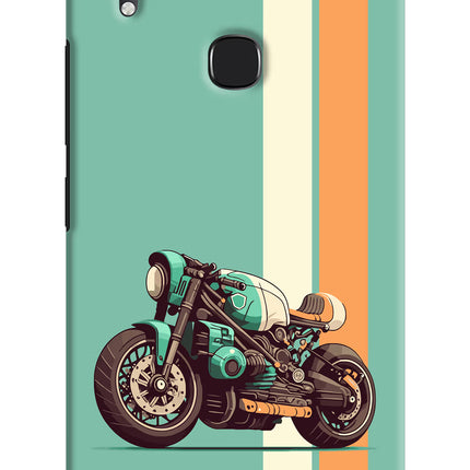 Striped Moto Drift Vivo Y83 Pro Hard Case Back Cover by Casekaro