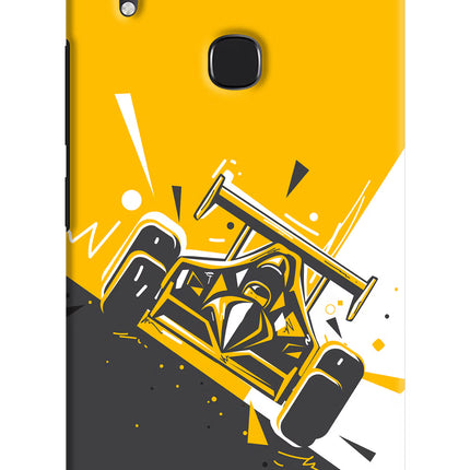 Track King Vivo Y83 Pro Hard Case Back Cover by Casekaro