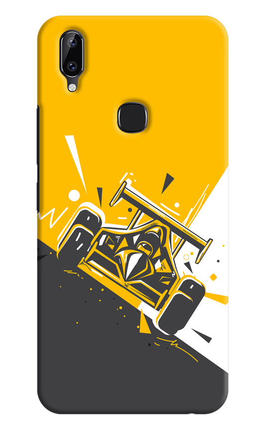 Track King Vivo Y83 Pro Hard Case Back Cover by Casekaro