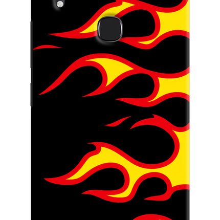 Side Sweep Flames Vivo Y83 Pro Hard Case Back Cover by Casekaro