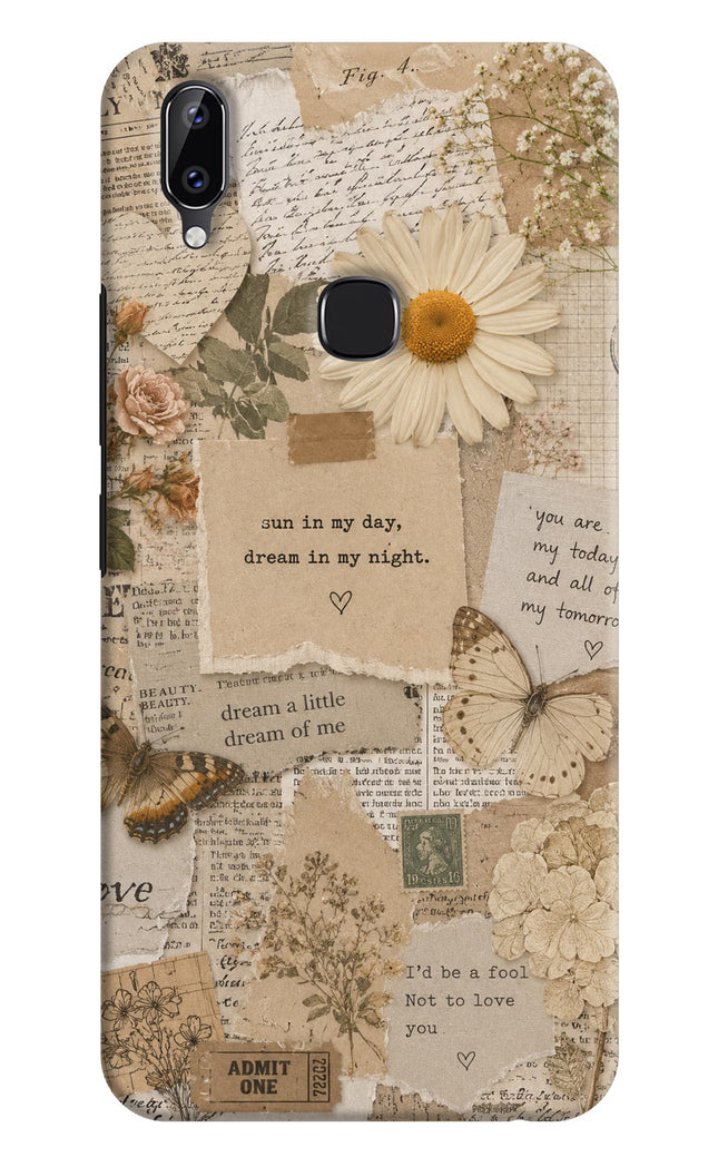 Vintage case Vivo Y83 Pro Hard Case Back Cover by Casekaro