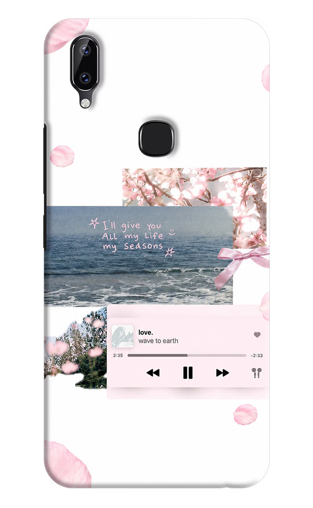 Wave to earth Vivo Y83 Pro Hard Case Back Cover by Casekaro