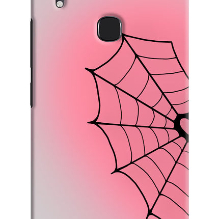 Pink Web Vivo Y83 Pro Hard Case Back Cover by Casekaro