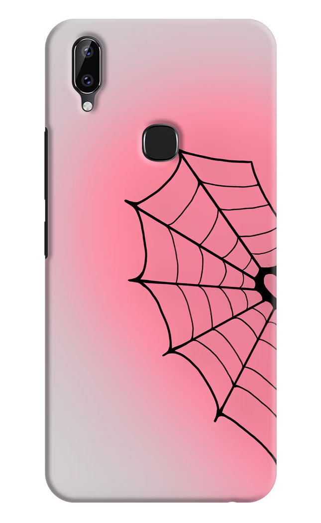 Pink Web Vivo Y83 Pro Hard Case Back Cover by Casekaro