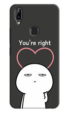 You're Right Vivo Y83 Pro Hard Case Back Cover by Casekaro