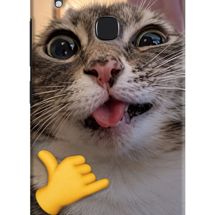 Silly Cat Call Vivo Y83 Pro Hard Case Back Cover by Casekaro