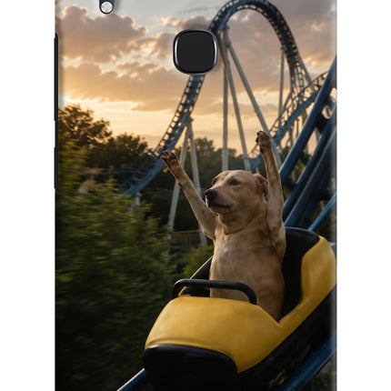 Rollercoaster Dog Vivo Y83 Pro Hard Case Back Cover by Casekaro