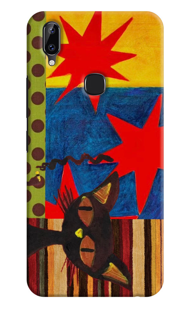Pop Cat Vivo Y83 Pro Hard Case Back Cover by Casekaro
