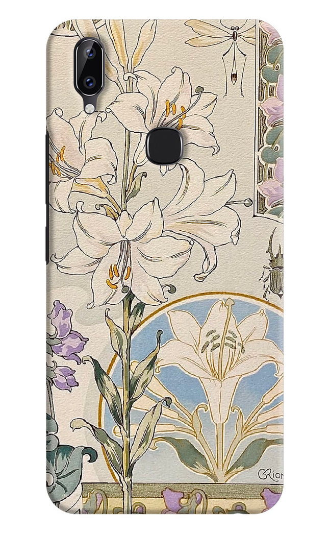 White Lily Vivo Y83 Pro Hard Case Back Cover by Casekaro