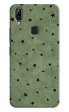Green Stars Vivo Y83 Pro Hard Case Back Cover by Casekaro