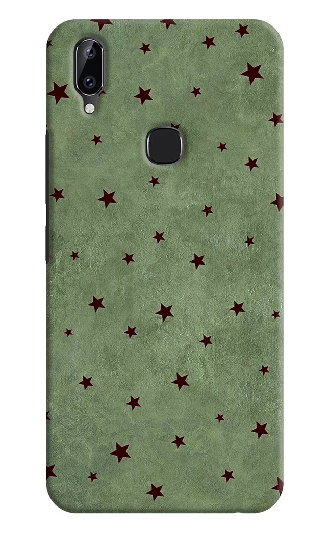 Green Stars Vivo Y83 Pro Hard Case Back Cover by Casekaro