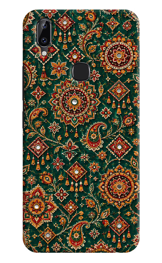 Green Pataka Vivo Y83 Pro Hard Case Back Cover by Casekaro