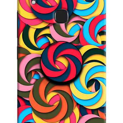 Spiral Pattern Vivo Y83 Pro Pop Case by Casekaro