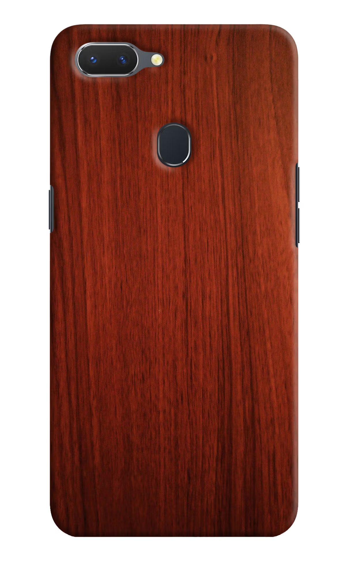 Wooden Plain Pattern Realme 2 Hard Case Back Cover by Casekaro