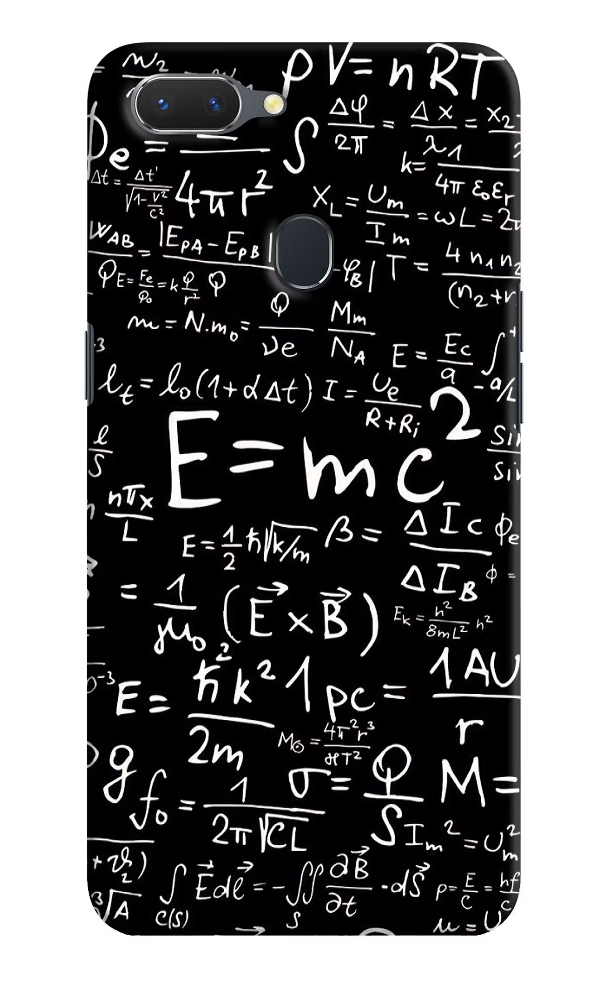 Physics Formula Realme 2 Hard Case Back Cover by Casekaro