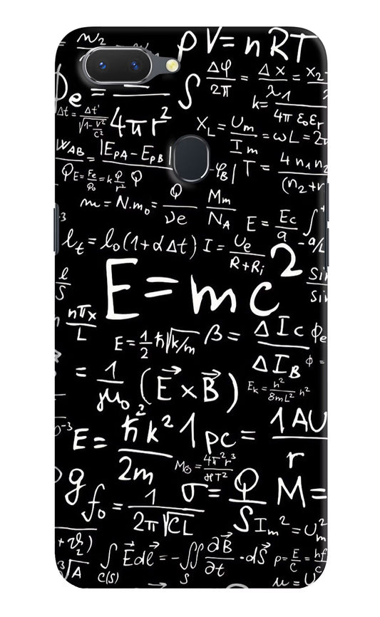 Physics Formula Realme 2 Hard Case Back Cover by Casekaro