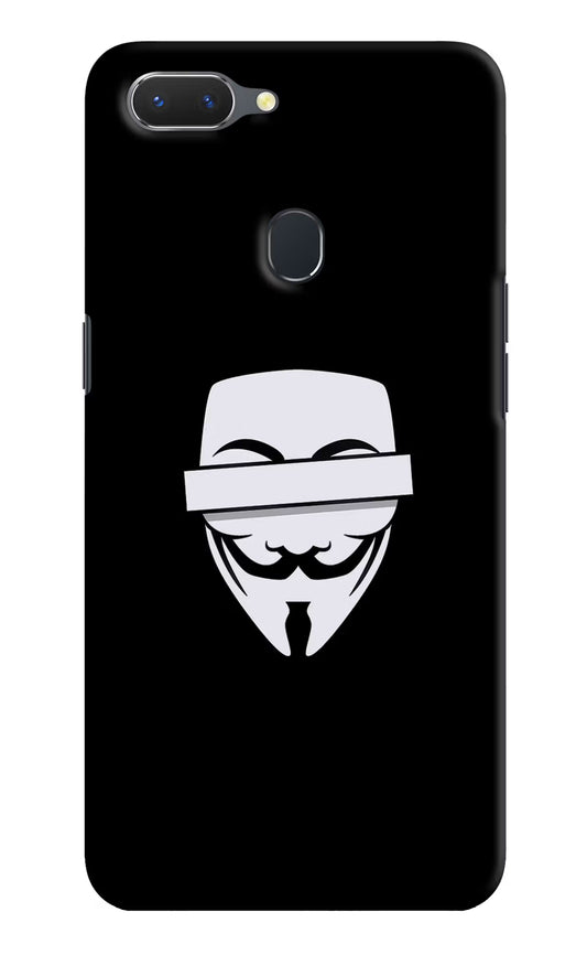 Anonymous Face Realme 2 Hard Case Back Cover by Casekaro
