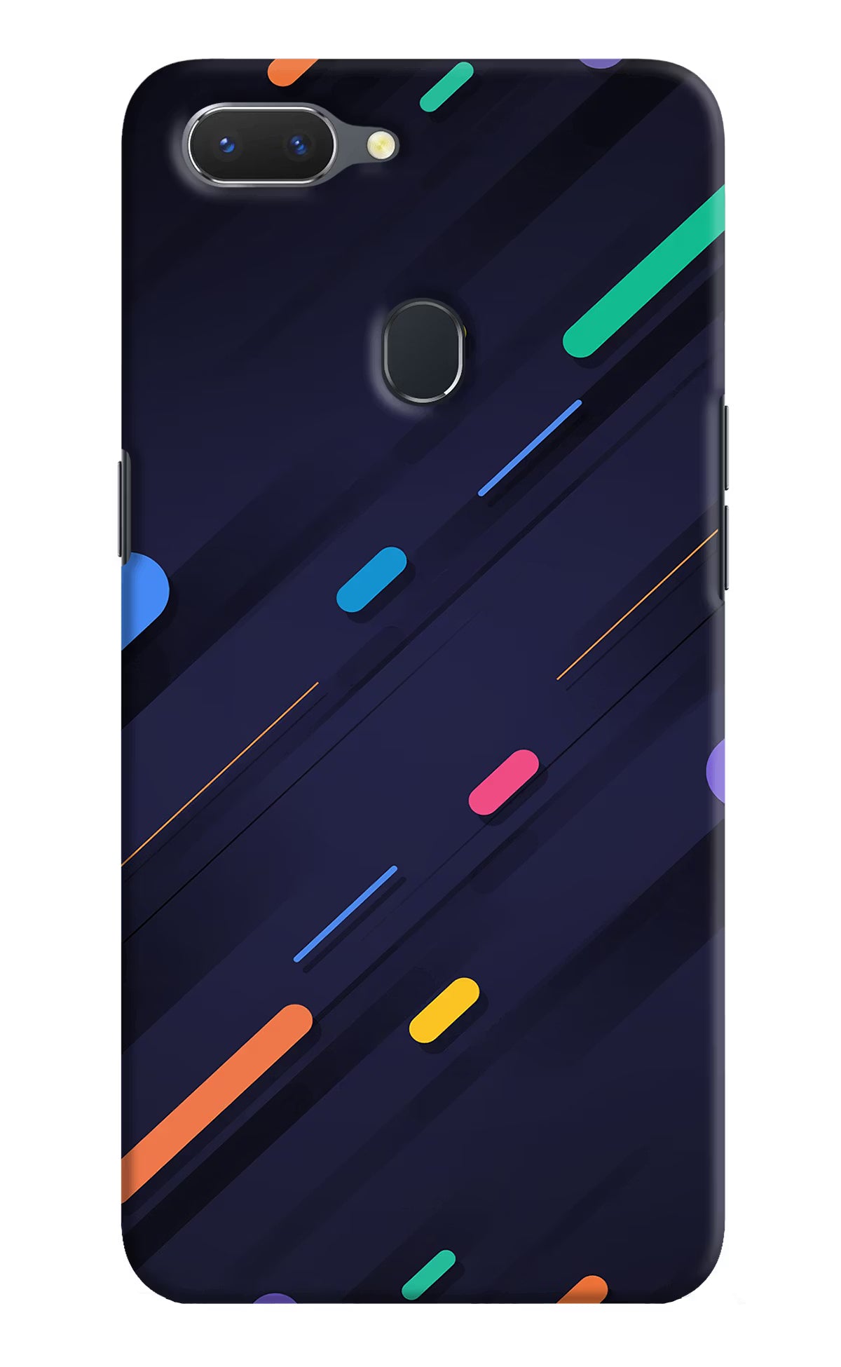 Abstract Design Realme 2 Hard Case Back Cover by Casekaro