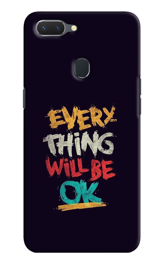 Everything Will Be Ok Realme 2 Hard Case Back Cover by Casekaro