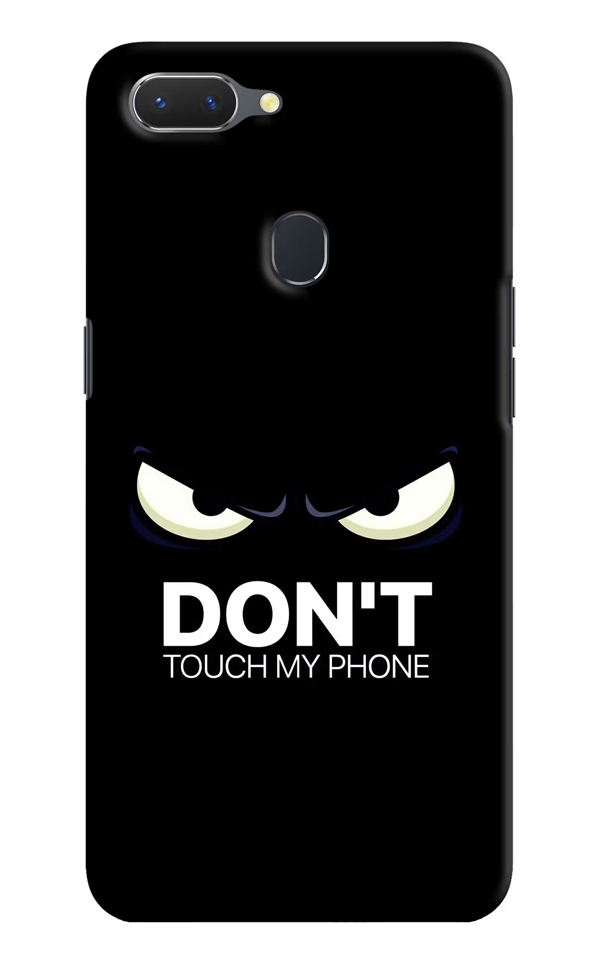 Don'T Touch My Phone Realme 2 Hard Case Back Cover by Casekaro