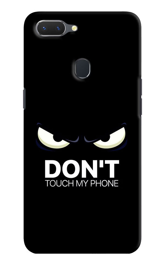 Don'T Touch My Phone Realme 2 Hard Case Back Cover by Casekaro